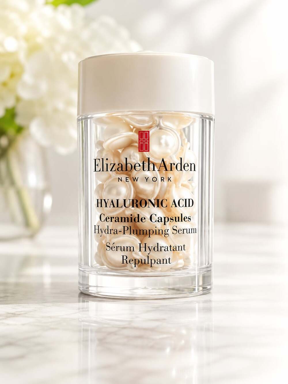 Elizabeth Arden Hyaluronic Acid Ceramide Capsules Hydra-Plumping Serum 30ct